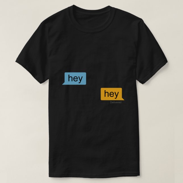 Hey Grindr Classic T-Shirt (Design Front)