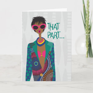 Hey Gurl Hey - That part Thank You Card