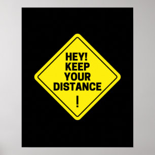 Hey! Keep Your Distance! Poster