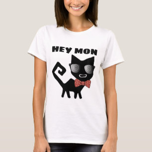 HEY MON, COOL REGGAE CAT T-shirts, Funny T-Shirt