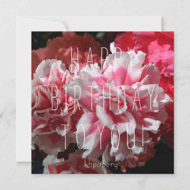 Hey pretty girl! Birthday Card (Front)