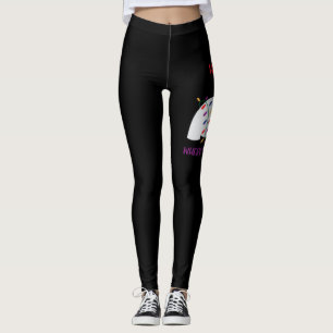 Hey Santa, Where's my hippo 2 Leggings