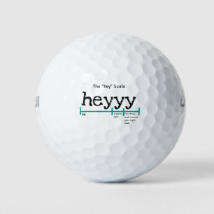 Hey Scale Heyyy Funny Golf Balls