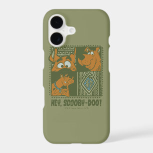Hey Scooby-Doo Tribal Square Graphic