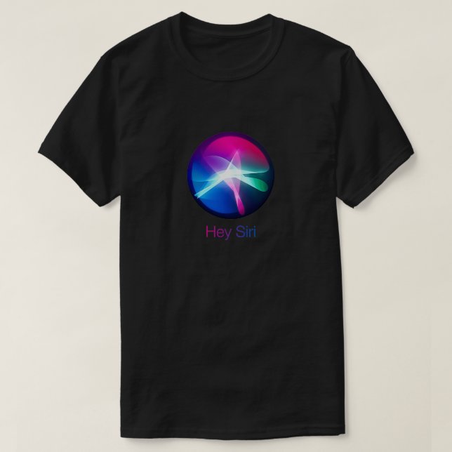 Hey Siri T-Shirt (Design Front)