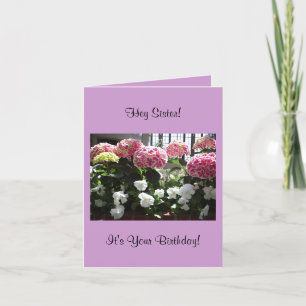 Hey Sister Birthday Card