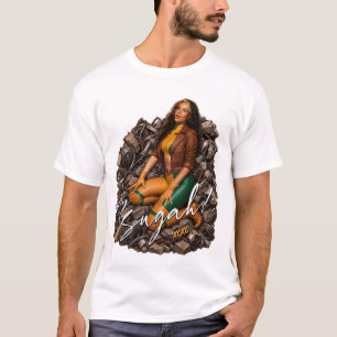 Hey Sugah! Inde Rogue-Inspired Retro Mutant Pin-Up T-Shirt