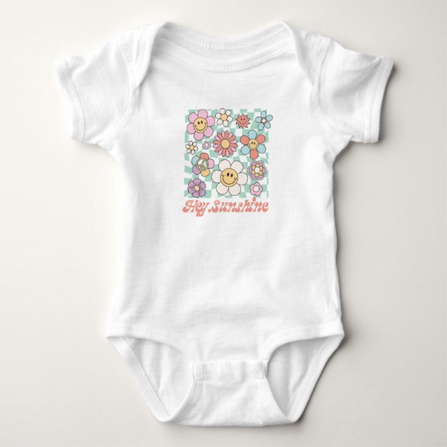 Hey Sunshine Baby Bodysuit (Front)