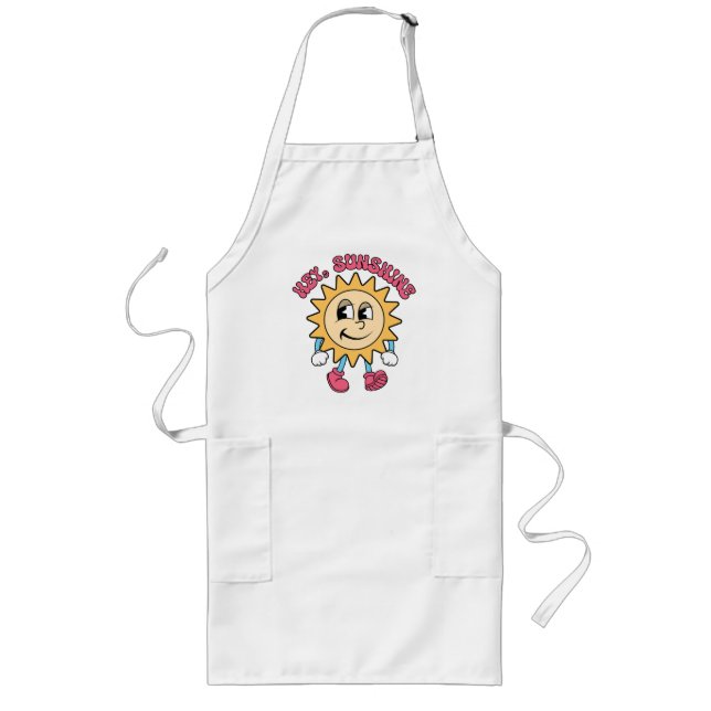 Hey, Sunshine - Summer Vibes Long Apron (Front)