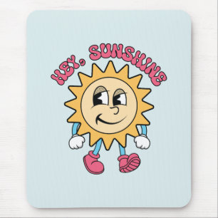 Hey, Sunshine - Summer Vibes Mouse Pad