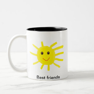 Hey Sunshine Two-Tone Coffee Mug
