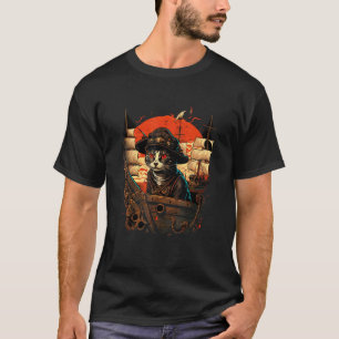 Hey the Jolly Paw! Pirate Design for Cat and Pirat T-Shirt