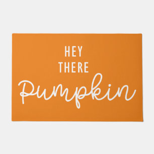 Hey There Pumpkin Fall Door Mat