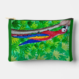 Hey, There’s a Scarlet Macaw in That Tree! Accessory Pouch