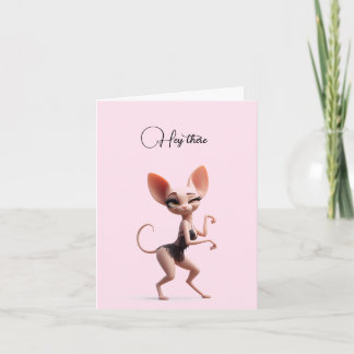 Hey There Spyhynx Card