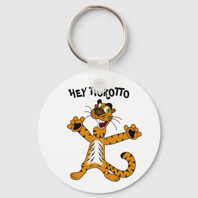 HEY TIGROTTO Keychain for Boys (Front)