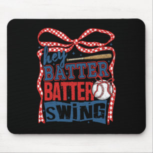 Hey Tter Tter Swing Sell Coquette Bow  Mouse Pad