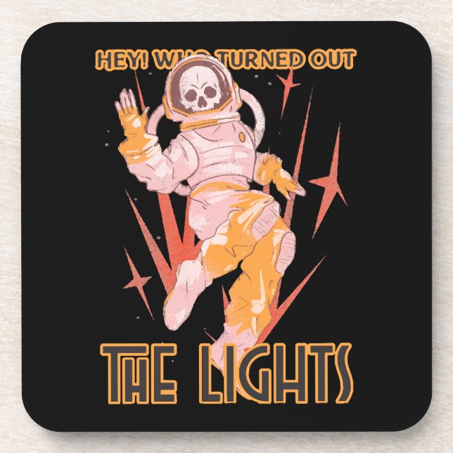 Hey! Who Turned Out The Lights Coaster (Front)