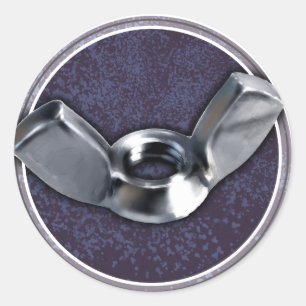 Hey Wingnuts! Classic Round Sticker