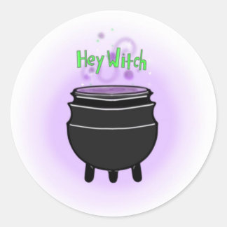 Hey Witch Sticker