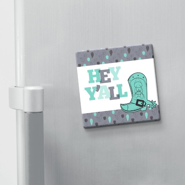 Hey Y'All - Texas Magnet (Creator Uploaded)