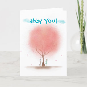 HEY YOU ANNIVERSARY CARD