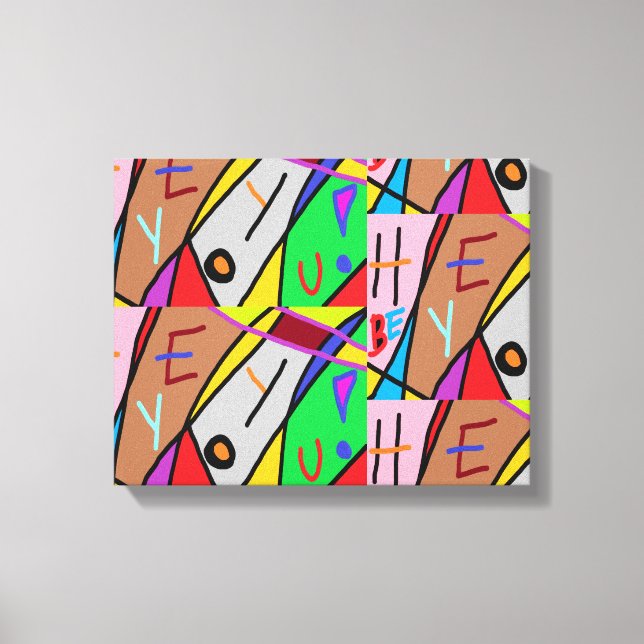 HEY YOU! CANVAS PRINT (Front)