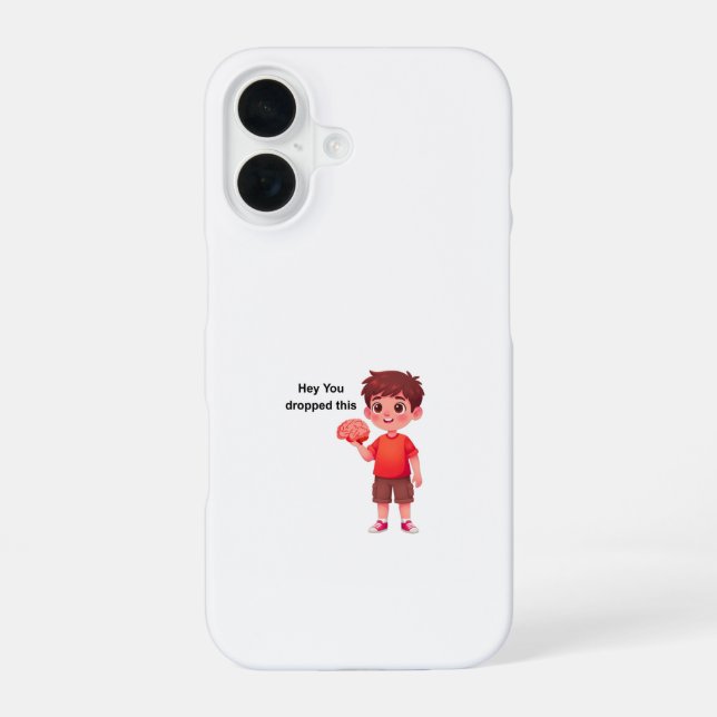 Hey You dropped this iPhone 16 Case (Back)