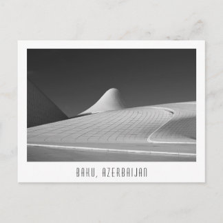 Heydar Aliyev Center in Baku, Azerbaijan postcard