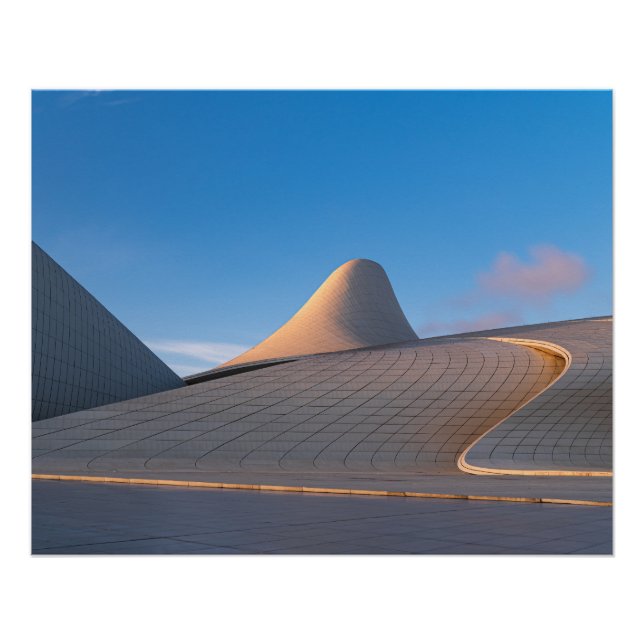 Heydar Aliyev Center poster (Front)
