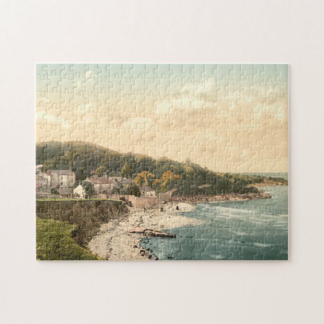 Heysham Village, Morecambe, Lancashire, England Jigsaw Puzzle (Horizontal)