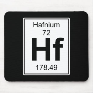 Hf - Hafnium Mouse Pad