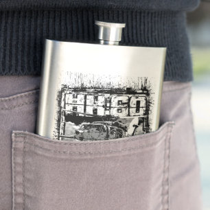 HH-60 Pave Hawk Hip Flask