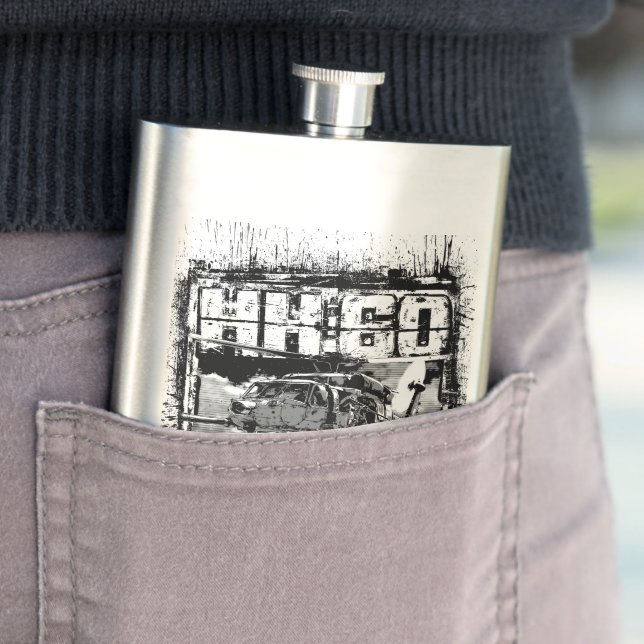 HH-60 Pave Hawk Hip Flask (In Situ)
