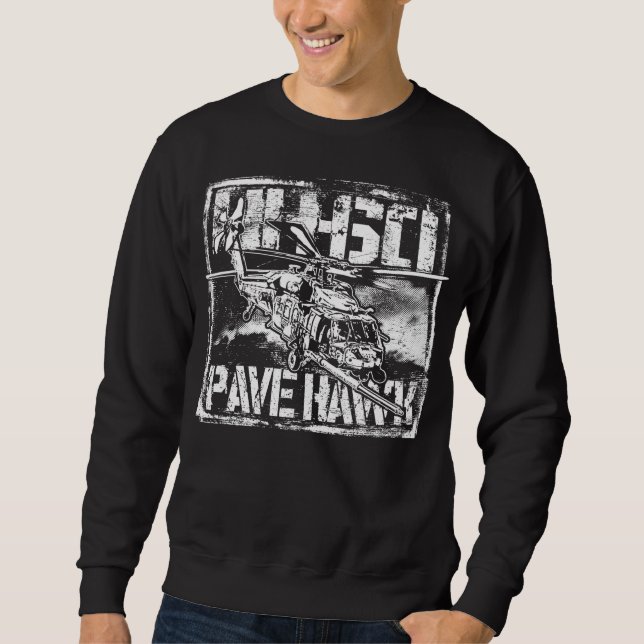 HH-60 Pave Hawk Men's Basic Sweatshirt T-Shirt (Front)