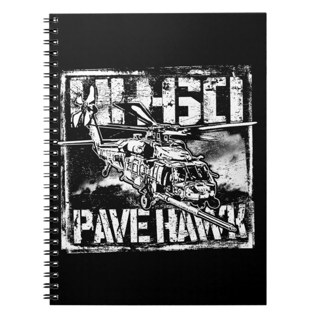 HH-60 Pave Hawk Spiral Photo Notebook (Front)