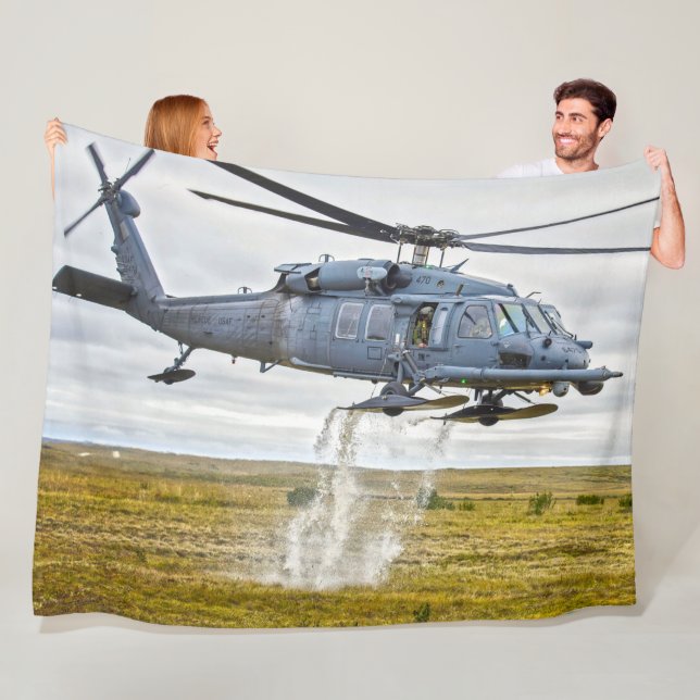 HH-60G PAVE HAWK FLEECE BLANKET (In Situ)
