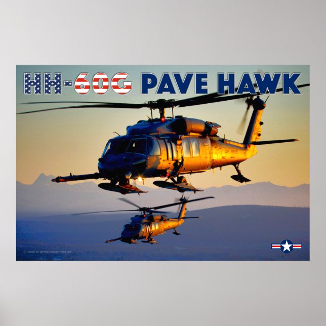 HH-60G PAVE HAWK POSTER (Front)