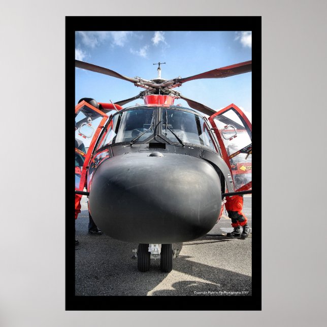 HH-65 Nose Poster (Front)