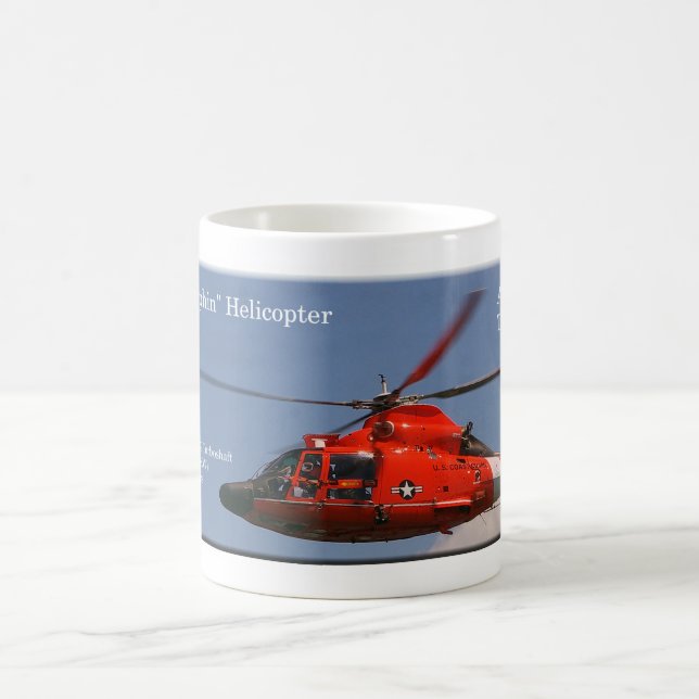HHC 65 Dolphin Helicopter Traverse mug (Center)