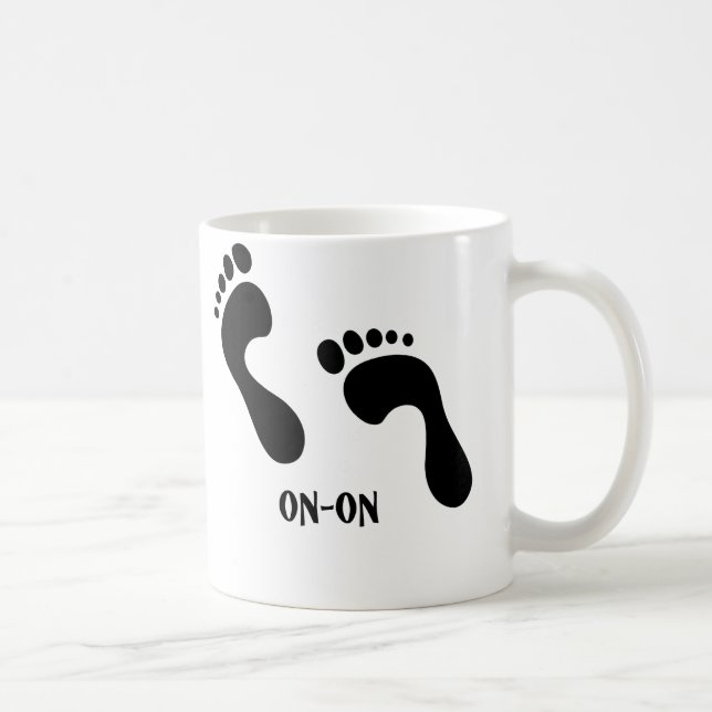 HHH On-on Foortprint Coffee Mug (Right)
