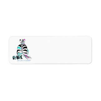 HHT Rare Zebra Return Address Labels