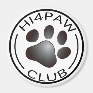 HI4PAW club Magnet