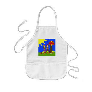 HI54AUTM Autumn Harvest Kids Apron