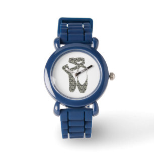 HI54Dance Team Pointe Zebra Watch