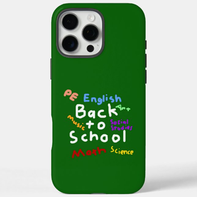 HI54EDU Back to School Case-Mate iPhone Case (Back)