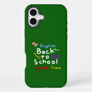 HI54EDU Back to School iPhone 16 Plus Case