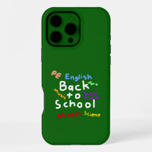 HI54EDU Back to School iPhone 16 Pro Max Case