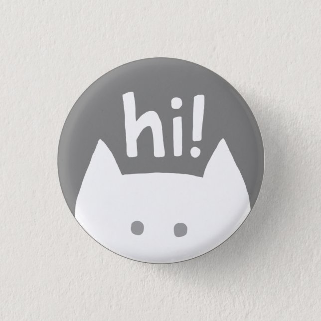 Hi Button — Extrovert Edition (Front)