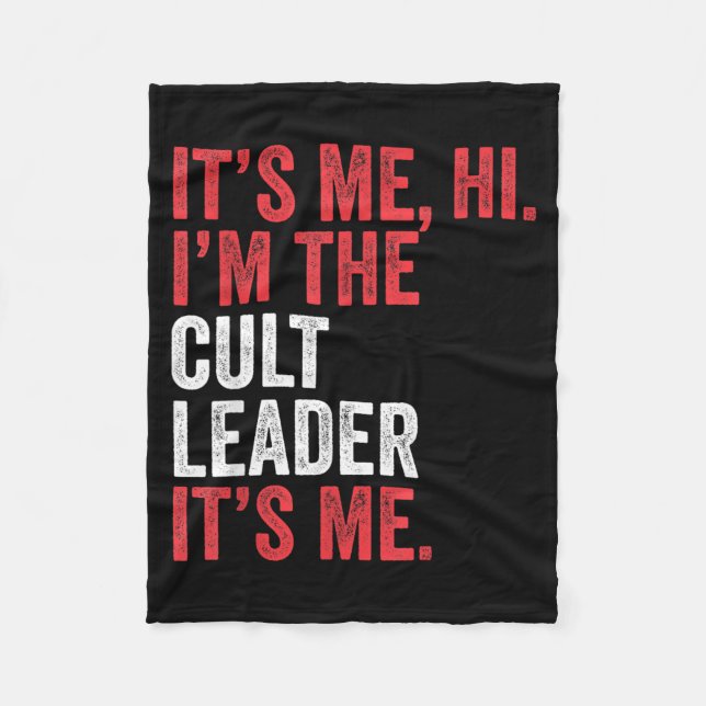 Hi Cult Leader Leadership Potential Fleece Blanket (Front)